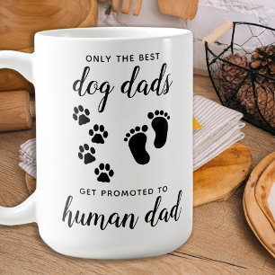 Främja Hund till Gravid om Papporna i Pappa för mä Kaffemugg
