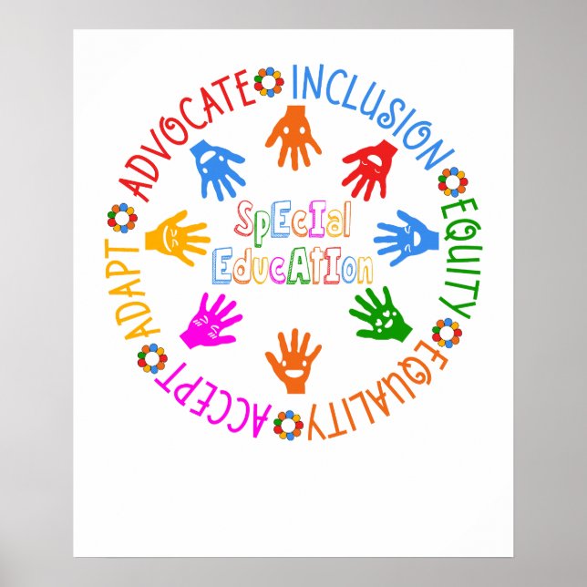 främja inkludering poster (Framsidan)