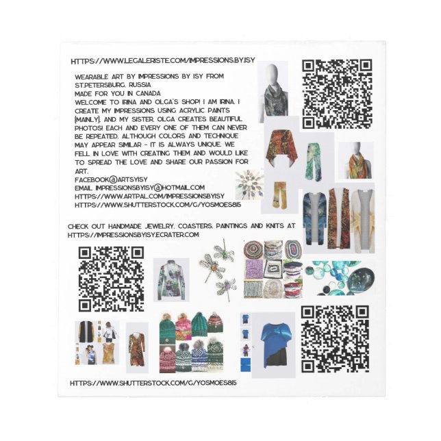 Främja intrycken efter ISY-Anteckningsblocket Anteckningsblock (Framsida)