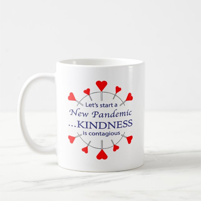Främja känslolöshet kaffemugg (Vänster)