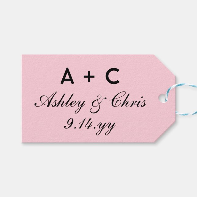 Främja  Modern Personlig-bröllop Presentetikett (Framsidan (Horisontell))