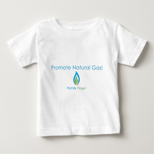 Främja naturgas tee shirt (Framsida)