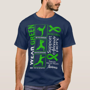 Främja stöd till ökad medvetenhet om psykisk hälsa t shirt