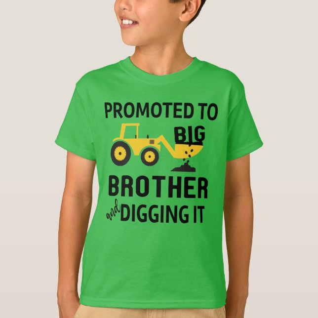 FRÄMJAD BIG BROTHER TRACTOR T SHIRT (Framsida)