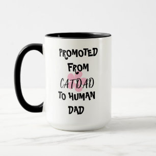 FRÄMJAD FRÅN CAT DADTO HUMAN PAPPA MUGG