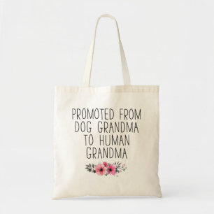 Främjad från Hund mormor till mormor Tygkasse