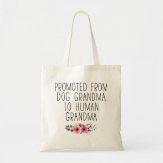 Främjad från Hund mormor till mormor Tygkasse