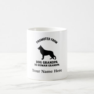 Främjad från hund morpa till människofarfar kaffemugg