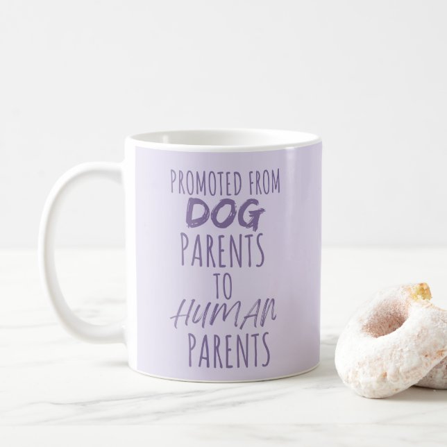 Främjad från Hund till föräldrar Kaffemugg (Med munk)