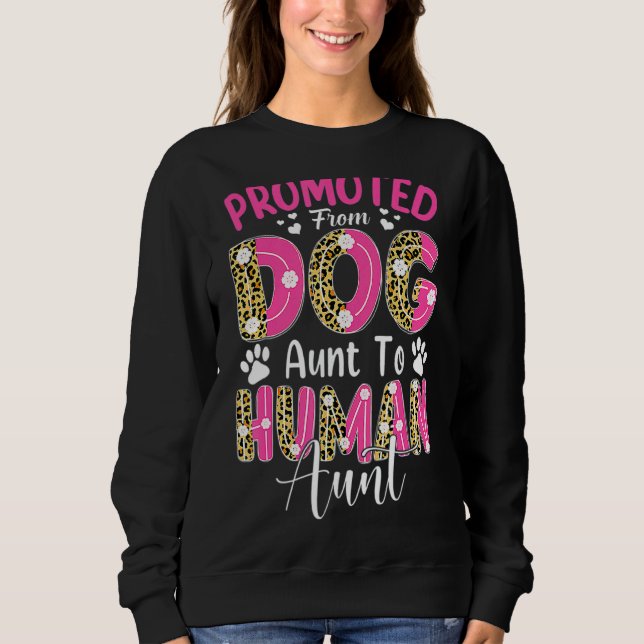 Främjad från Hund till Moster Leopard Mothe T Shirt (Framsida)