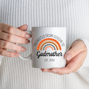 Främjad från kusin till Godmor Est 2024 Kaffemugg