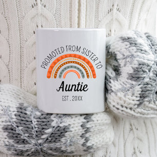 Främjad från Syster till Auntie Est 2024 New Moste Mugg