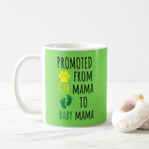 Främjad Mamma från Päls till Baby Mamma Kaffemugg