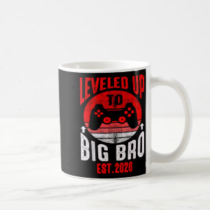 Främjad till Big Bro 2026 upp till storebror Kaffemugg