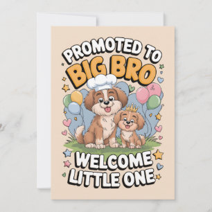 Främjad till Big Bro, Big Brother. Meddelande
