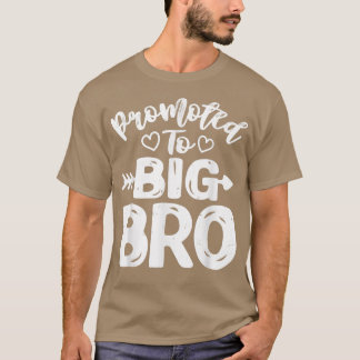 Främjad till Big Bro Gender visar storebror Sibl T Shirt