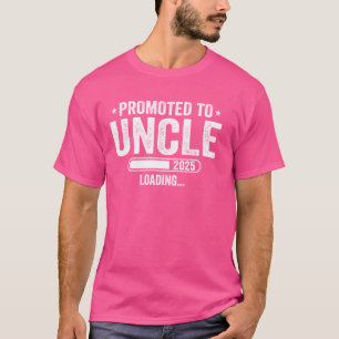 Främjad till farbror Est 2025 snart som farbror Fa T Shirt