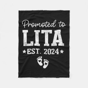 Främjad till Lita 2024 för Gravid Ba Fleecefilt