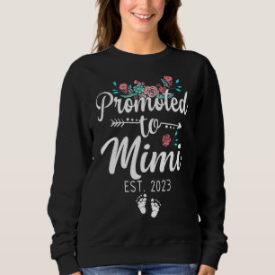 Främjad till Mimi 2023 första gången i Mamma medde T Shirt