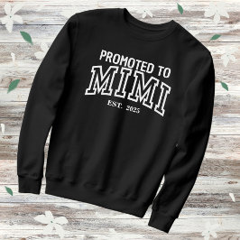 Främjad till Mimi Varsity Est. 2025 T Shirt