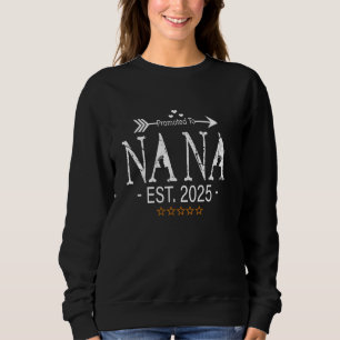 Främjad till NaNa 2025 New Mor Gravid Announc T Shirt