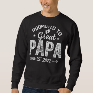 Främjad till nya dagen för Far i i Underbara Pappa Lång Ärmad Tröja