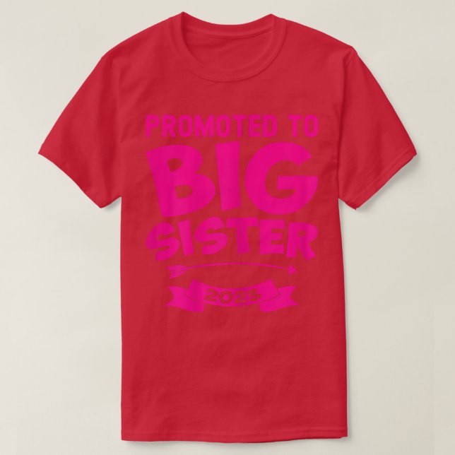 Främjad till stor Gravid 2023 T Shirt (Design framsida)