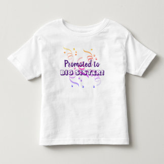 Främjad till storasyster t shirt