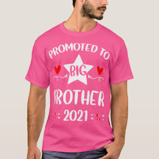 Främjad till storebror 2021 t shirt