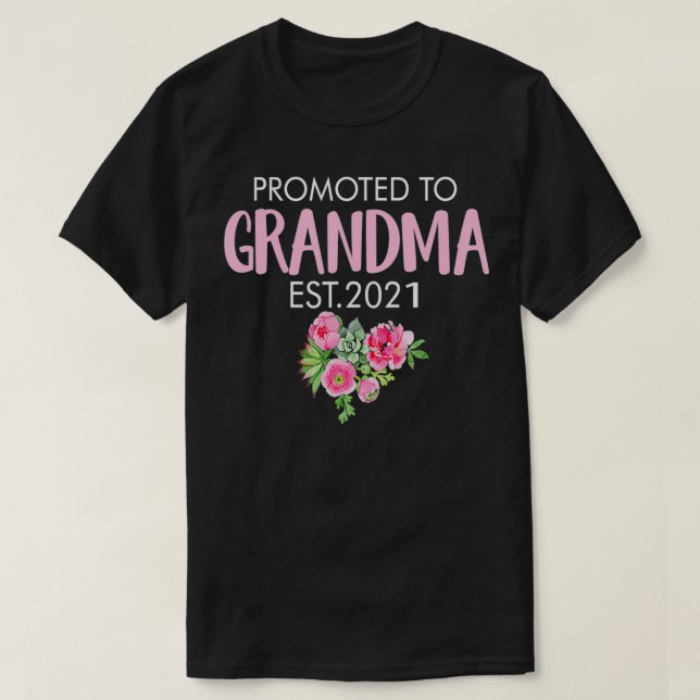 Främjad till Trendiget om anmälan från Baby 2021 T Shirt (Design framsida)