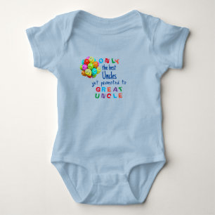 Främjad till Underbar farbror Baby's T-Shirt