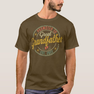 Främjad till Underbar farfar 2022 Fars dag New T Shirt