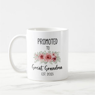Främjad till Underbar Grandma Mugg 2025, Underbar