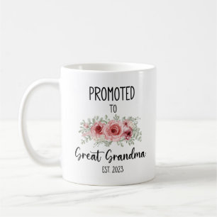 Främjad till Underbar Grandma Mugg 2025, Underbar 
