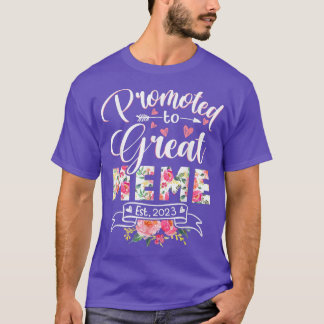 Främjad till Underbara medlemskapets första Blommi T Shirt