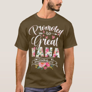 Främjad till Underbara Nana Est 2022-Blommigten fö T Shirt
