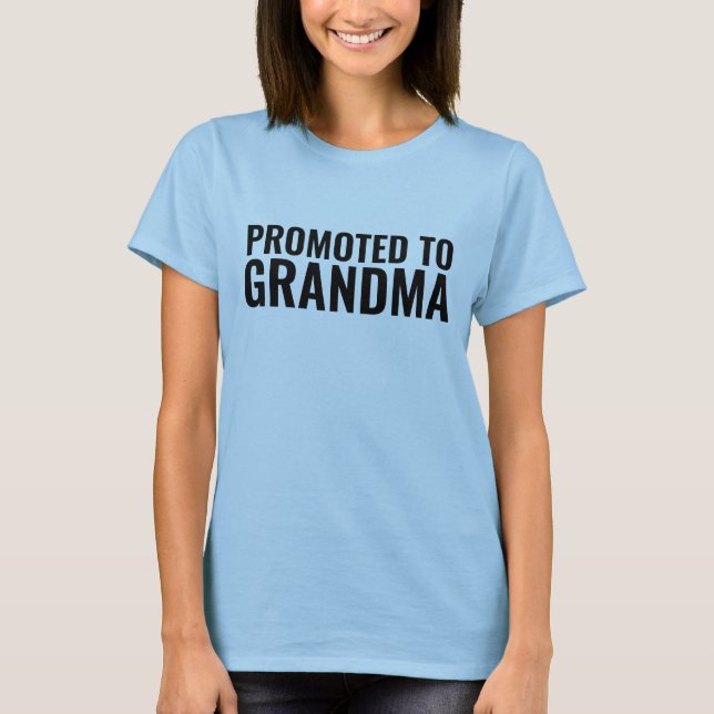 FRÄMJADE TILL (NYA) GRANDMA T-SHIRTS (Framsida)