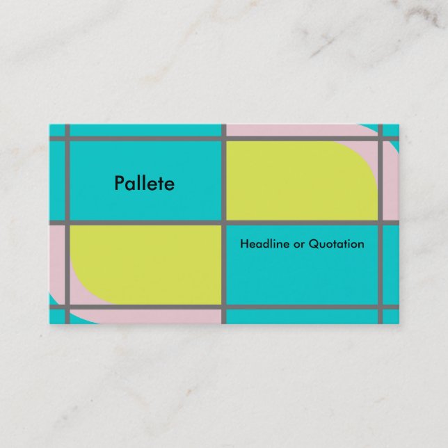 Främjande Affärskort Visitkort (Framsida)