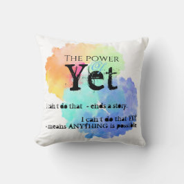 Främjande av ännu kudde