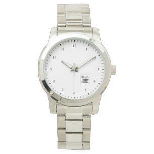 Främjande av anpassningsbar Modern Business Logoty Armbandsur