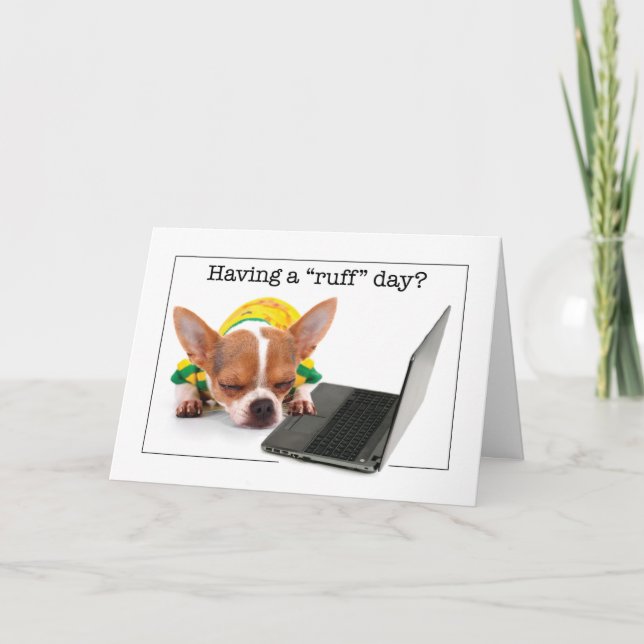 Främjande av arbete från hemmedarbetares ynka Nap Kort (Framsida)