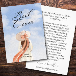 Främjande av bok flygblad