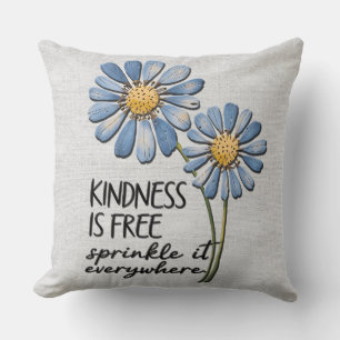 Främjande av inspiration/citat från Dekorativ kudd Kudde