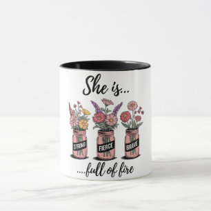 Främjande av inspiration/citat mugg