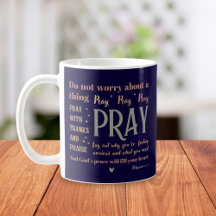 Främjande av kristna Bible Worry Pray Peace Boho
