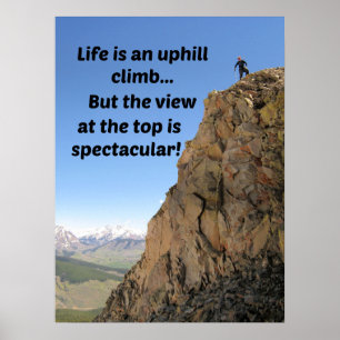 Främjande av livets utmaningar poster