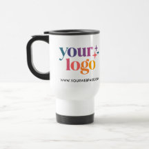 Främjande av modern Logotyp för företag Resemugg
