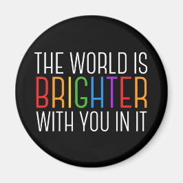 Främjande av psykisk hälsa genom inspirationcitat magnet