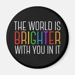 Främjande av psykisk hälsa genom inspirationcitat magnet