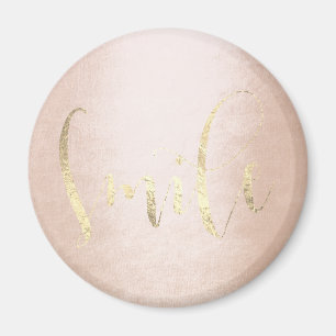främjande av sjömil Ro Guld Foxiers Rosa Magnet
